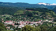 Boquete Vallei Panoramisch Zicht op de stad