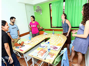 Group CLASSES AT HABLA YA Language Center in Boquete, Panama